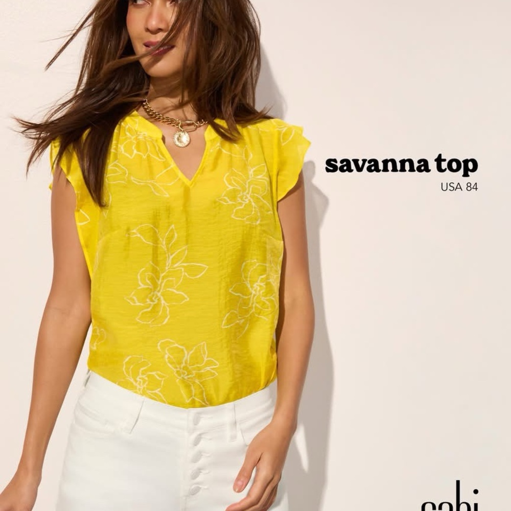 CAbi Savanna Top spring 24 #6599